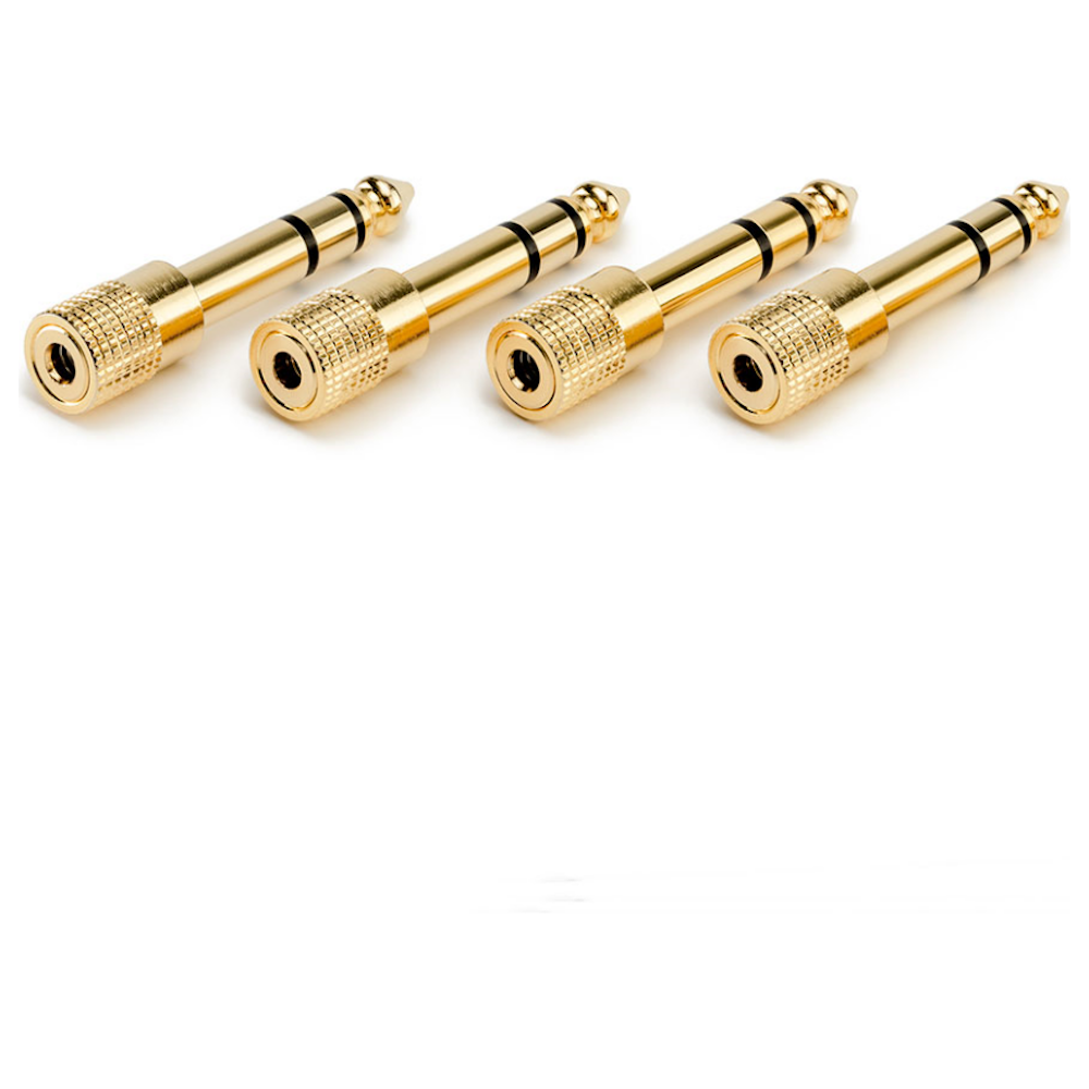 A large main feature product image of RODE 3.5mm to ¼ inch Headphone Adapter 4-Pack