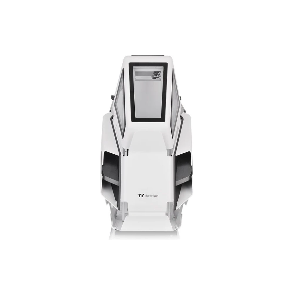 A large main feature product image of Thermaltake AH T600 White Full Tower Open Frame Case w/ Tempered Glass Side Panel