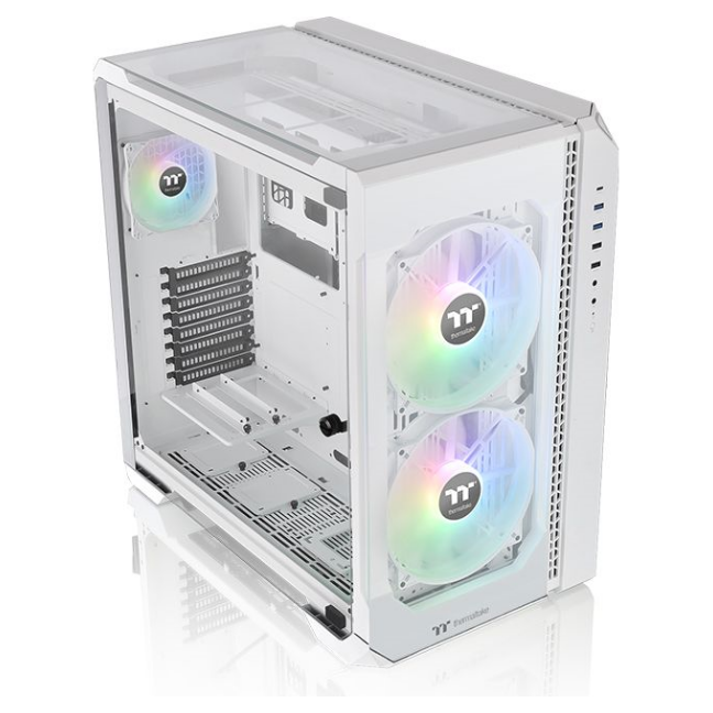 A large main feature product image of Thermaltake View 51 White Mid Tower Case w/ Tempered Glass Side Panel
