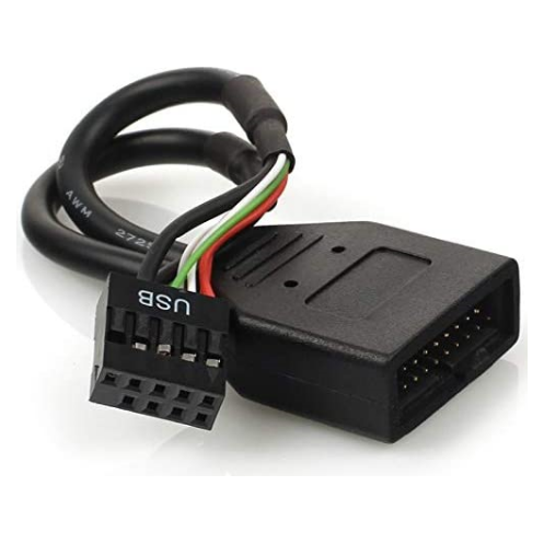 A large main feature product image of SilverStone Internal USB 3 to USB 2 Header Adapter