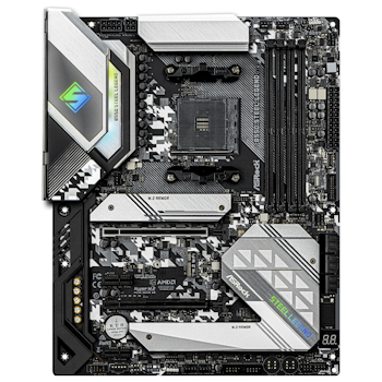 Product image of ASRock B550 Steel Legend AM4 ATX Desktop Motherboard - Click for product page of ASRock B550 Steel Legend AM4 ATX Desktop Motherboard