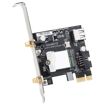 Product image of Gigabyte WEB1733D-I 1733Mbps 802.11ac PCIe Wireless Adapter - Click for product page of Gigabyte WEB1733D-I 1733Mbps 802.11ac PCIe Wireless Adapter