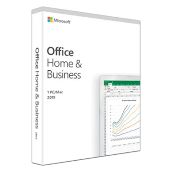 Product image of Microsoft Office 2019 Home and Business 1 User, 1 Device PC/Mac Retail PKC - Click for product page of Microsoft Office 2019 Home and Business 1 User, 1 Device PC/Mac Retail PKC