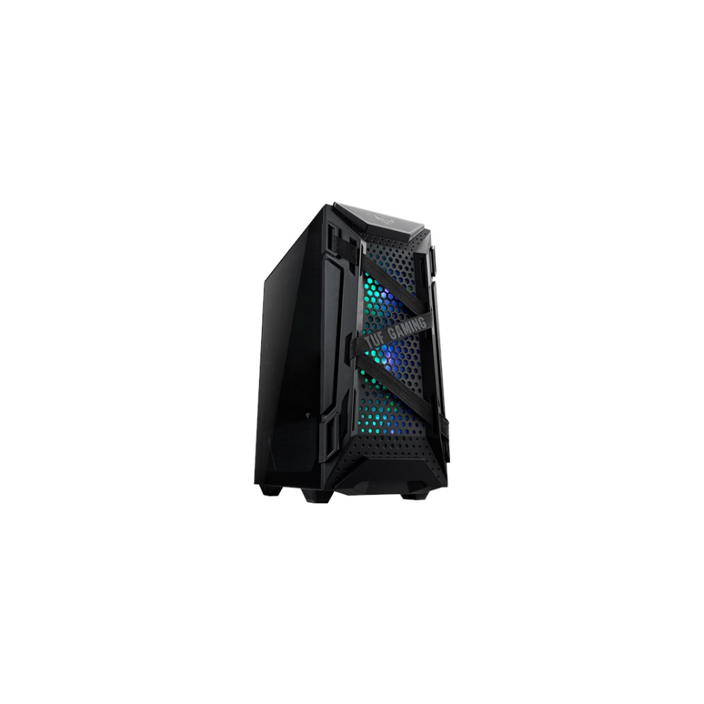 A large main feature product image of ASUS TUF Gaming GT301 Mid Tower Case - Black