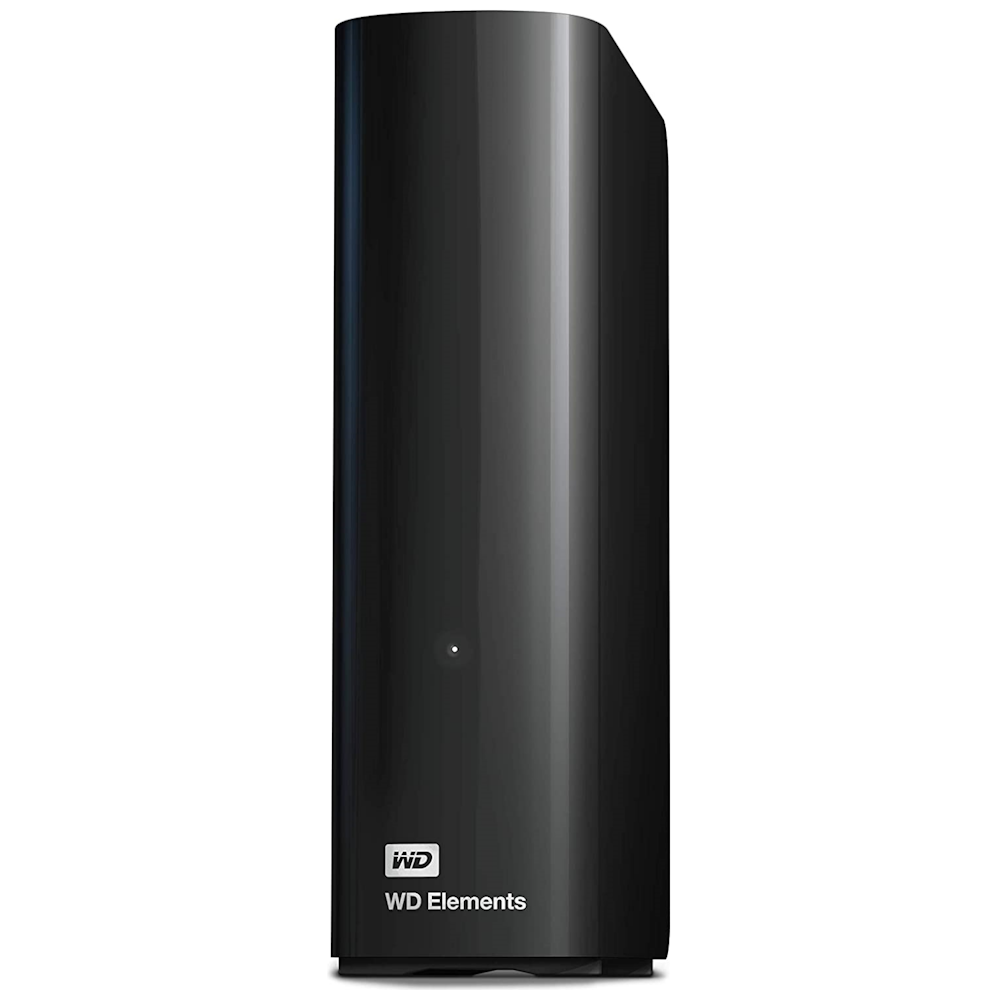 A large main feature product image of WD Elements Desktop USB 3.0 External HDD - 14TB