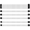A product image of Cooler Master White Sleeved ATX Extension Cable Kit