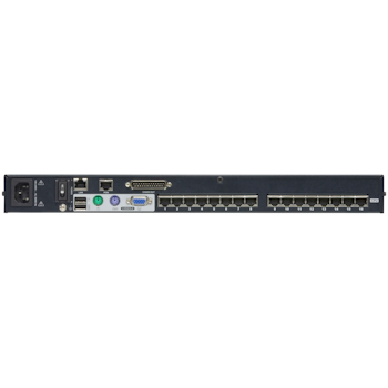 Product image of ATEN 1-Console High Density Cat 5 KVM Over IP 16 Port with Daisy-Chain Port - Click for product page of ATEN 1-Console High Density Cat 5 KVM Over IP 16 Port with Daisy-Chain Port