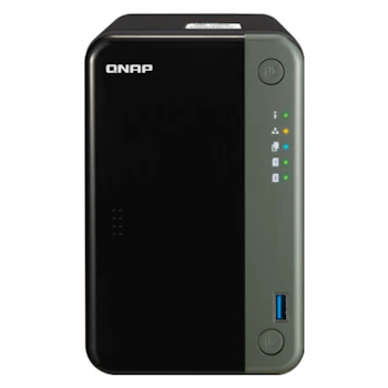 Product image of QNAP TS-253D 2.0Ghz 4GB 2 Bay NAS Enclosure - Click for product page of QNAP TS-253D 2.0Ghz 4GB 2 Bay NAS Enclosure