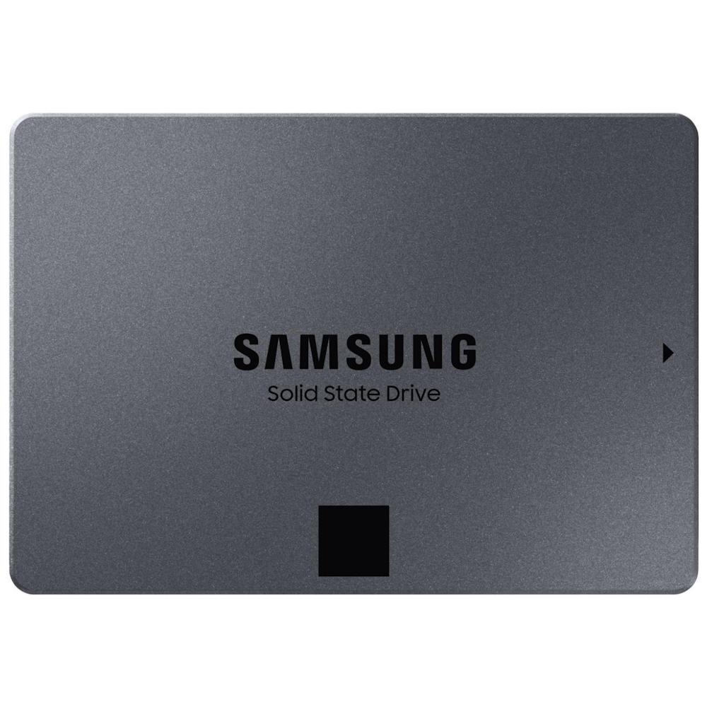 A large main feature product image of Samsung 870 QVO SATA III 2.5" SSD - 1TB