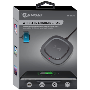 Product image of Sansai Wireless Charging Pad - Click for product page of Sansai Wireless Charging Pad