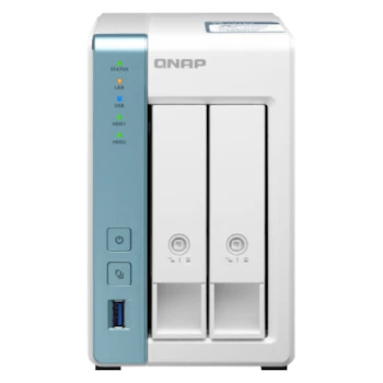 Product image of QNAP TS-231P3 1.7Ghz 2GB 2 Bay NAS Enclosure - Click for product page of QNAP TS-231P3 1.7Ghz 2GB 2 Bay NAS Enclosure