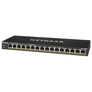 Product image of Netgear 16 Port High Powered PoE+ Gigabit Unmanaged Switch - Click for product page of Netgear 16 Port High Powered PoE+ Gigabit Unmanaged Switch