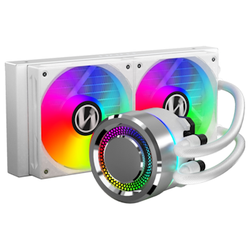 Product image of Lian-Li Galahad 240mm Silver ARGB AIO Liquid CPU Cooler - Click for product page of Lian-Li Galahad 240mm Silver ARGB AIO Liquid CPU Cooler