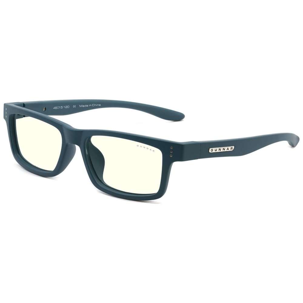 A large main feature product image of Gunnar Cruz Kids - Teal Frame, Clear Lens Indoor Digital Eyewear - Small