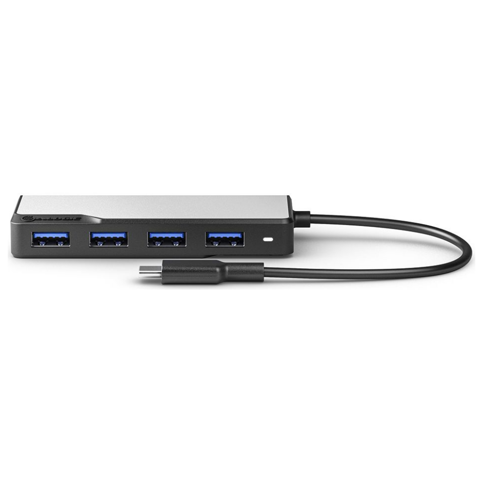 A large main feature product image of ALOGIC USB Type-C Fusion SWIFT 4-in-1 Hub