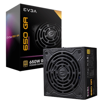 Product image of EVGA SuperNOVA GA 650W 80Plus Gold Fully Modular Power Supply - Click for product page of EVGA SuperNOVA GA 650W 80Plus Gold Fully Modular Power Supply