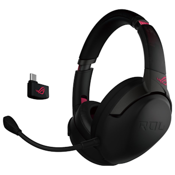 Product image of ASUS ROG Strix GO 2.4Ghz Wireless Gaming Headset -  Electro Punk - Click for product page of ASUS ROG Strix GO 2.4Ghz Wireless Gaming Headset -  Electro Punk