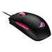 A product image of ASUS ROG STRIX Impact II Ambidextrous Lightweight Gaming Mouse - Electro Punk