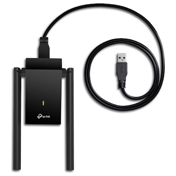 Product image of TP-Link Archer T4U Plus - AC1300 High Gain Dual-Antenna Wi-Fi 5 USB Adapter - Click for product page of TP-Link Archer T4U Plus - AC1300 High Gain Dual-Antenna Wi-Fi 5 USB Adapter