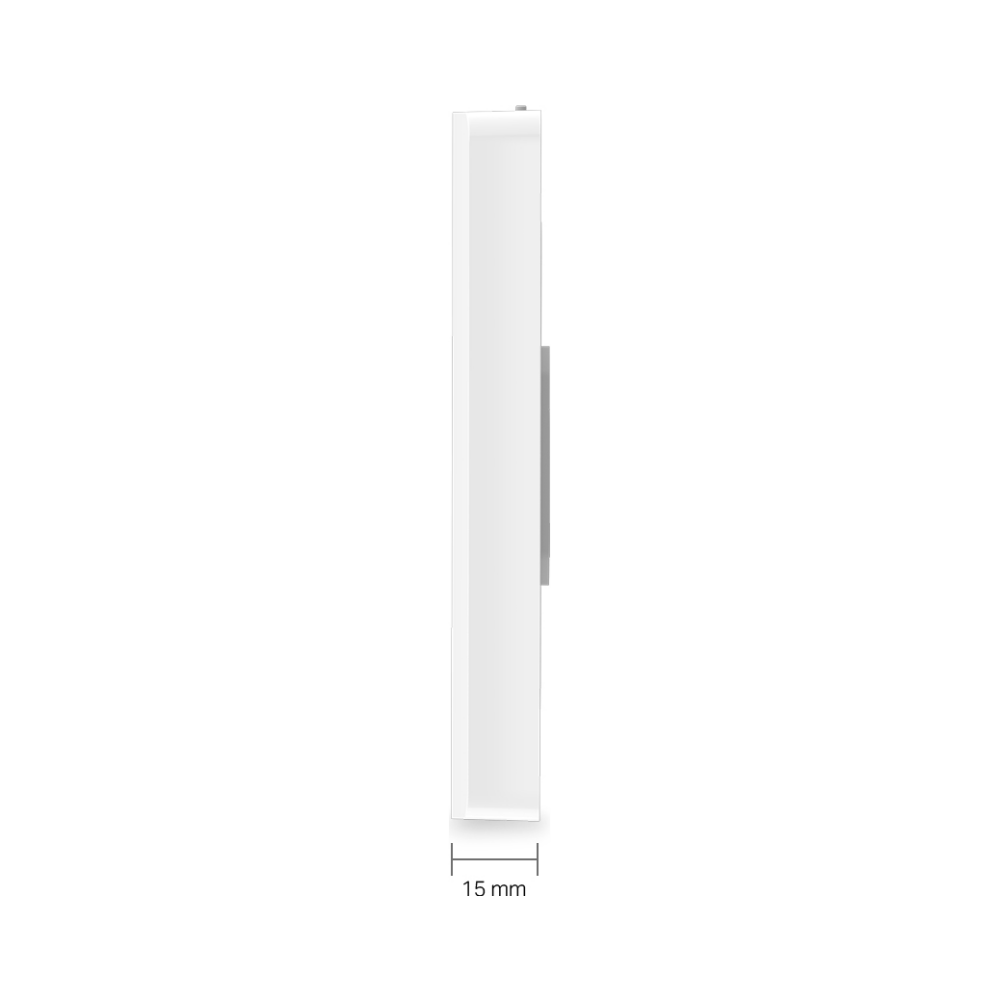 A large main feature product image of TP-Link Omada EAP235-Wall Omada AC1200 Wireless MU-MIMO Gigabit Wall Plate Access Point