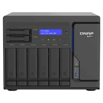 Product image of QNAP TS-H886 2.6Ghz Xeon 16GB 8 Bay NAS Enclosure - Click for product page of QNAP TS-H886 2.6Ghz Xeon 16GB 8 Bay NAS Enclosure