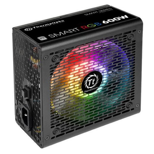 Thermaltake Smart RGB 600W White ATX PSU | PLE Computers