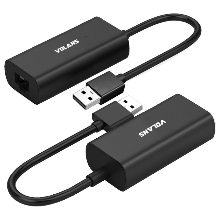 A large main feature product image of Volans Aluminium USB3.0 to RJ45 Gigabit Ethernet Adapter