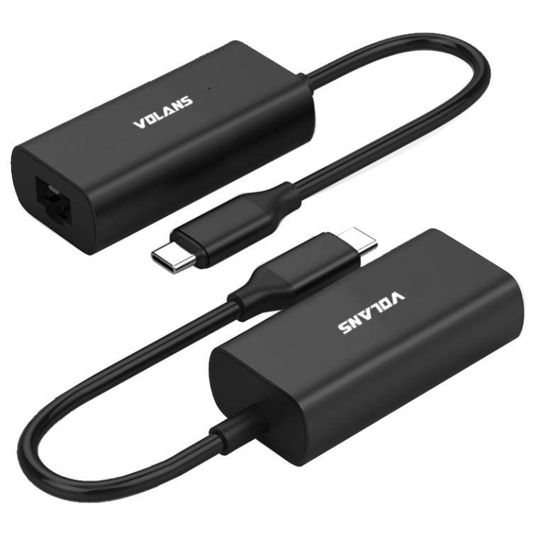 Volans Aluminium USB TypeC to RJ45 Gigabit Adapter PLE
