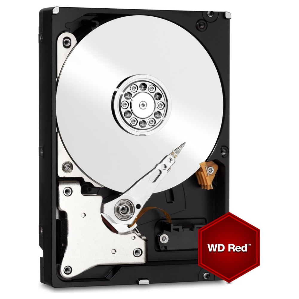 A large main feature product image of WD Red Pro 3.5" NAS HDD - 6TB 256MB