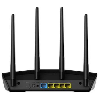 Product image of ASUS RT-AX55 802.11ax Dual-Band AiMesh Wireless-AX1800 Gigabit Router - Click for product page of ASUS RT-AX55 802.11ax Dual-Band AiMesh Wireless-AX1800 Gigabit Router