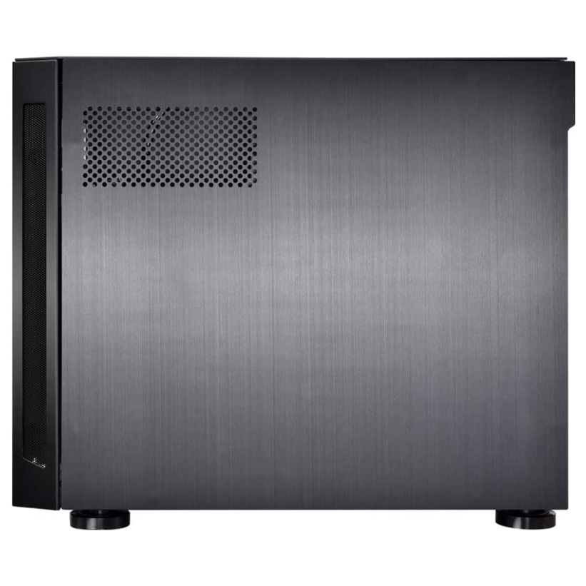 A large main feature product image of Lian-Li PC-TU150 Mini ITX Case w/Tempered Glass Side Panel - Black