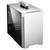 A product image of Lian-Li PC-TU150 Mini ITX Case w/Tempered Glass Side Panel - Silver