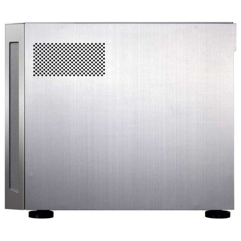 A large main feature product image of Lian-Li PC-TU150 Mini ITX Case w/Tempered Glass Side Panel - Silver