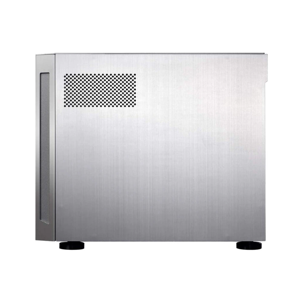 A large main feature product image of Lian-Li PC-TU150 Mini ITX Case w/Tempered Glass Side Panel - Silver