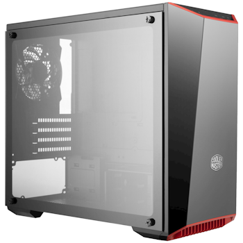 Product image of Cooler Master MasterBox Lite 3.1 TG mATX Mid Tower Case w/Tempered Glass Side Panel - Click for product page of Cooler Master MasterBox Lite 3.1 TG mATX Mid Tower Case w/Tempered Glass Side Panel