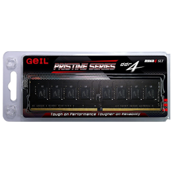 Product image of GeIL 8GB Single (1x8GB) DDR4 Pristine C19 2666MHz - Black - Click for product page of GeIL 8GB Single (1x8GB) DDR4 Pristine C19 2666MHz - Black