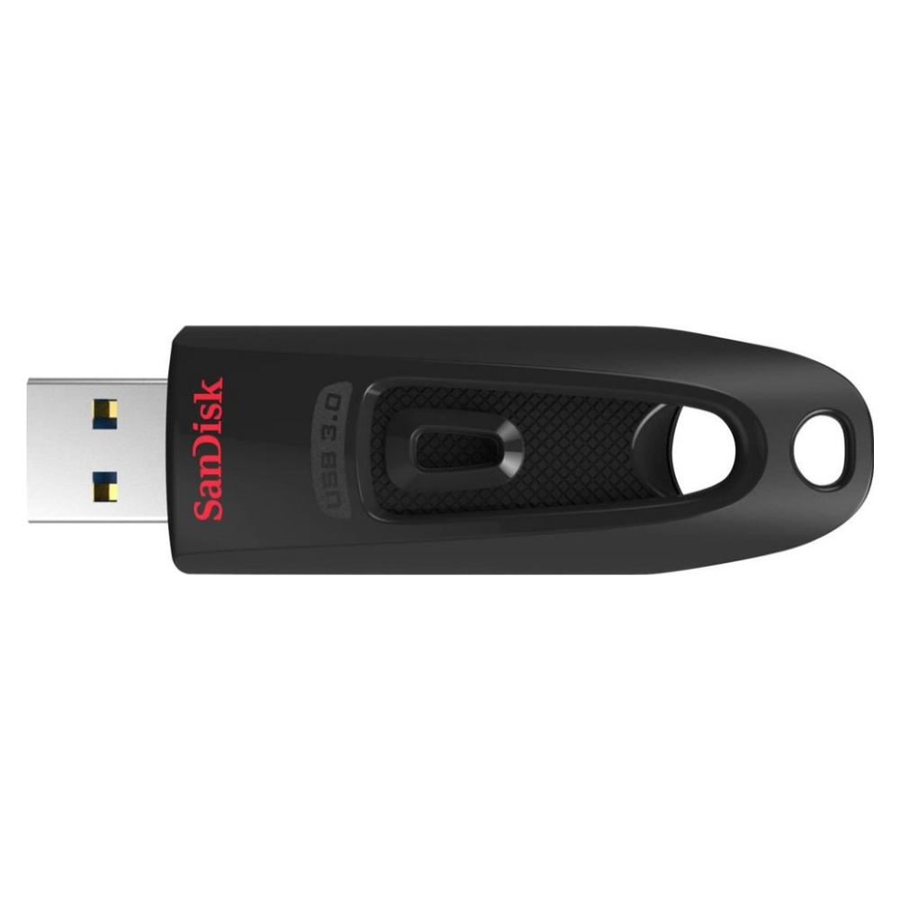 A large main feature product image of SanDisk Ultra Flash 64GB USB3.0 Flash Drive