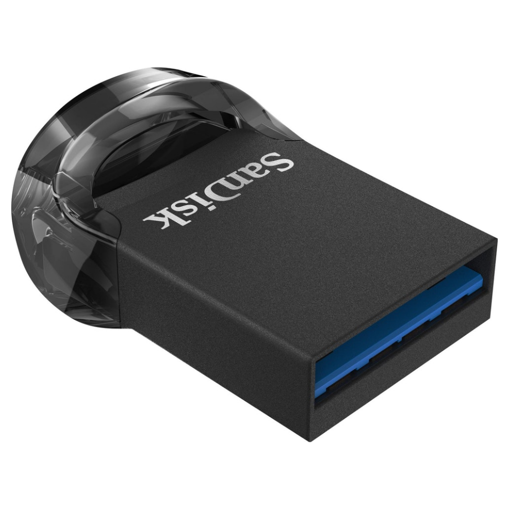 A large main feature product image of SanDisk Cruzer Ultra Fit 64GB USB3.1 Flash Drive