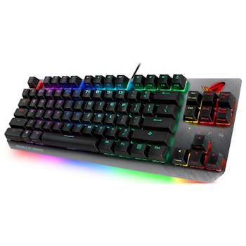 Product image of ASUS ROG Strix Scope TKL RGB Mechanical Gaming Keyboard (MX Red) - Click for product page of ASUS ROG Strix Scope TKL RGB Mechanical Gaming Keyboard (MX Red)