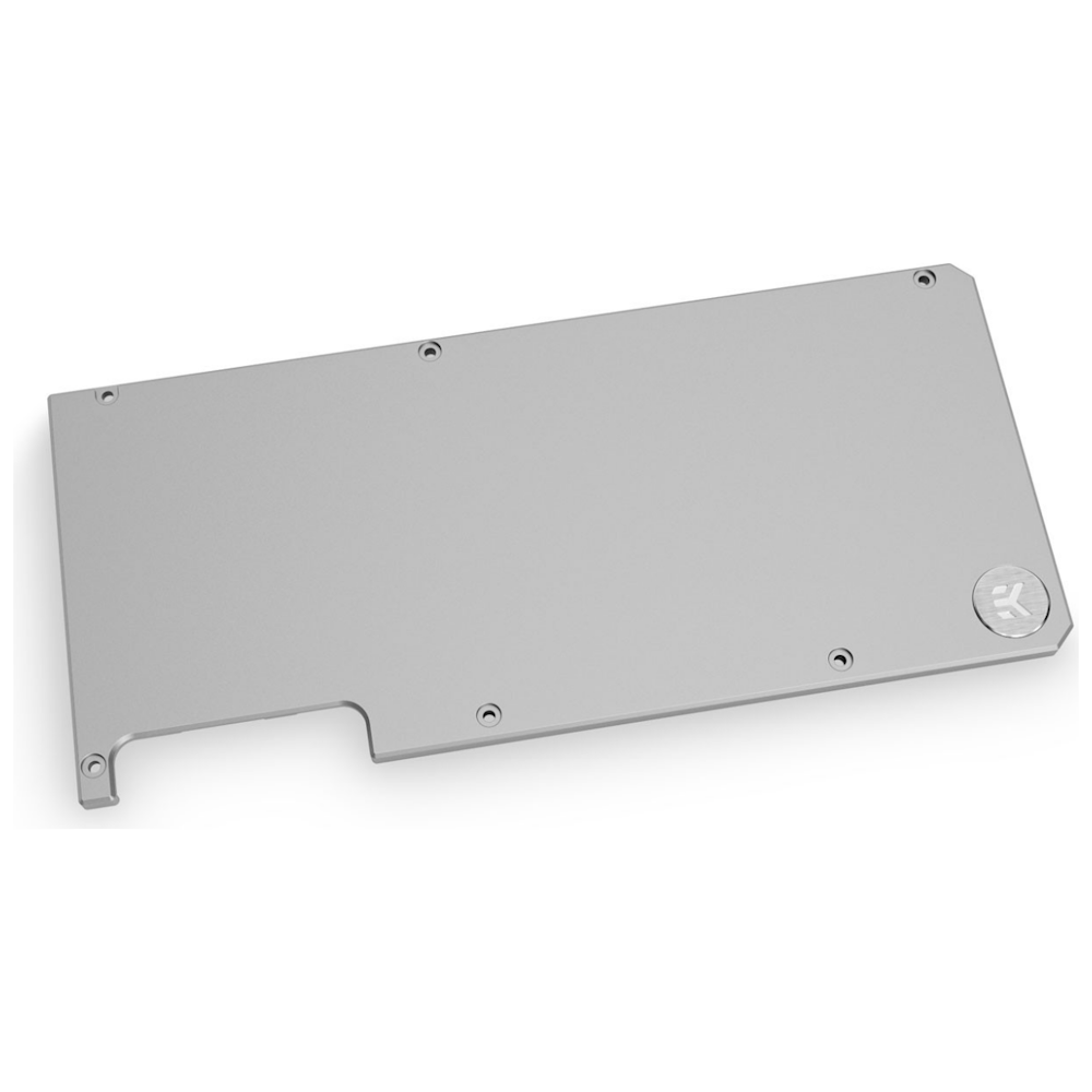 A large main feature product image of EK Quantum Vector RTX 3080/3090 Backplate - Nickel