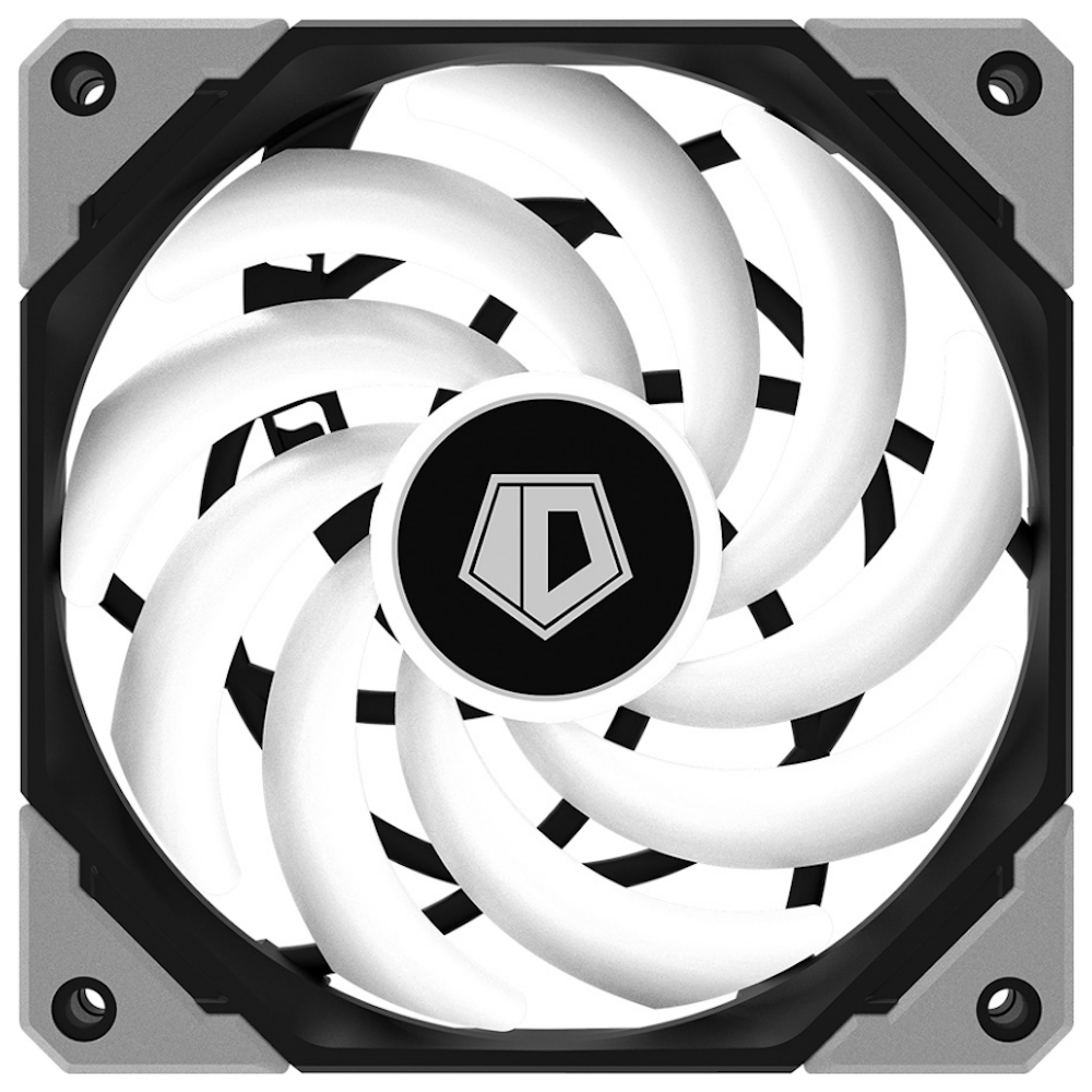 A large main feature product image of ID-COOLING XT Series Ultra Slim 120mm ARGB Case Fan - Black