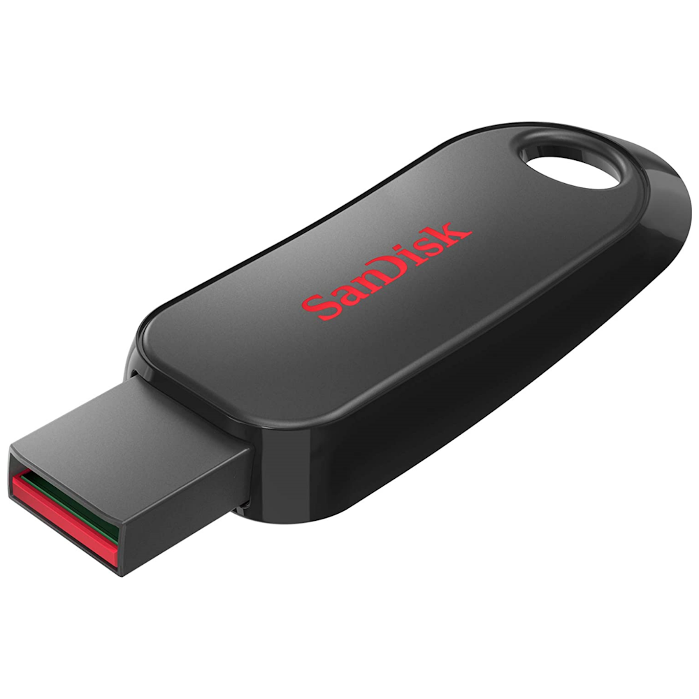 A large main feature product image of SanDisk Cruzer Snap 128GB USB2.0 Flash Drive