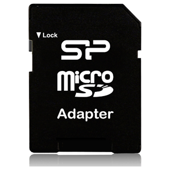 Product image of Silicon Power Elite 64GB UHS-I U1 MicroSDXC Card (Includes SD Adapter) - Click for product page of Silicon Power Elite 64GB UHS-I U1 MicroSDXC Card (Includes SD Adapter)