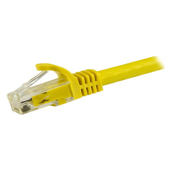 Product image of Startech 7.5 m CAT6 Cable - Patch Cord - Yellow - Snagless - Click for product page of Startech 7.5 m CAT6 Cable - Patch Cord - Yellow - Snagless