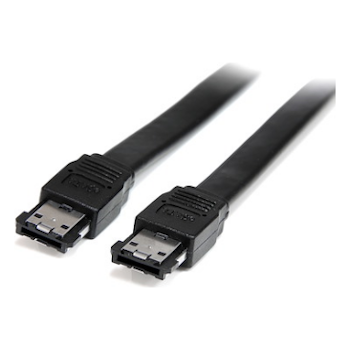 Product image of Startech 1m eSATA to eSATA External Shielded Connection Cable M/M - Click for product page of Startech 1m eSATA to eSATA External Shielded Connection Cable M/M