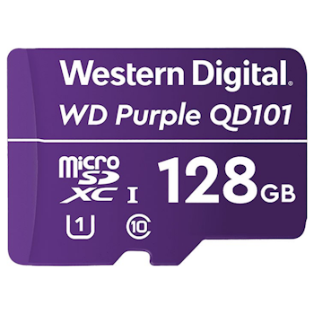 Product image of WD Purple Surveillance microSD Card - 128GB - Click for product page of WD Purple Surveillance microSD Card - 128GB