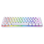 A small tile product image of Razer Huntsman Mini - Opto-Mechanical Chroma Gaming Keyboard (Purple Switch, Mercury White)