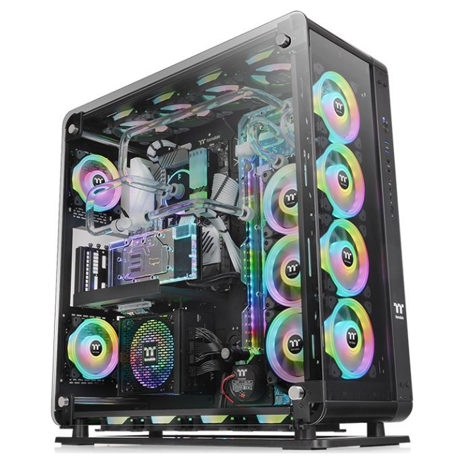 A large main feature product image of Thermaltake Core P8 Tempered Glass Full Tower Case