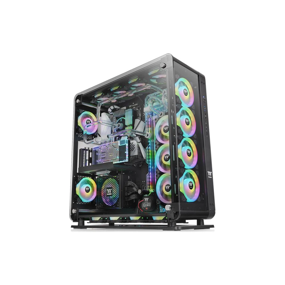 A large main feature product image of Thermaltake Core P8 Tempered Glass Full Tower Case