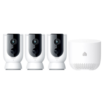 Product image of TP-LINK KC300S3 Kasa Outdoor Surveillance Camera Pack - Click for product page of TP-LINK KC300S3 Kasa Outdoor Surveillance Camera Pack